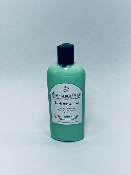 Eucalyptus & Mint Goat Milk & Honey Lotion