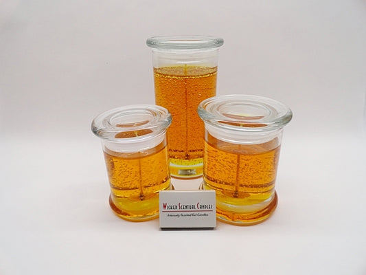 Warm Amber Gel Candle