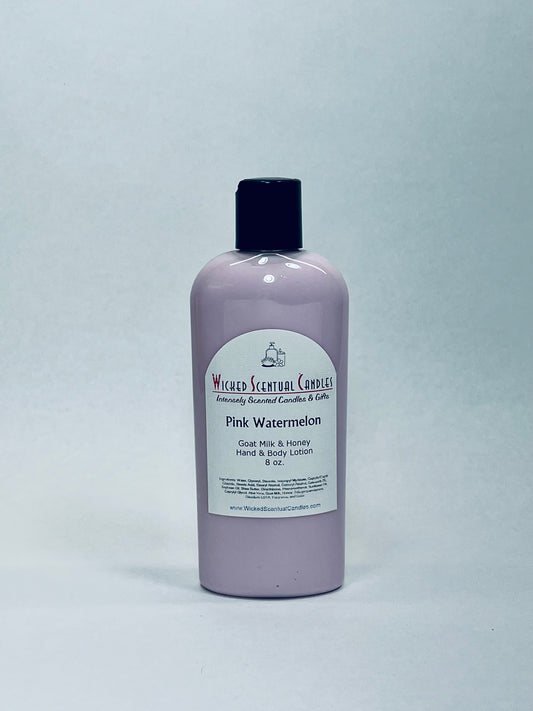 Pink Watermelon Goat Milk & Honey Lotion
