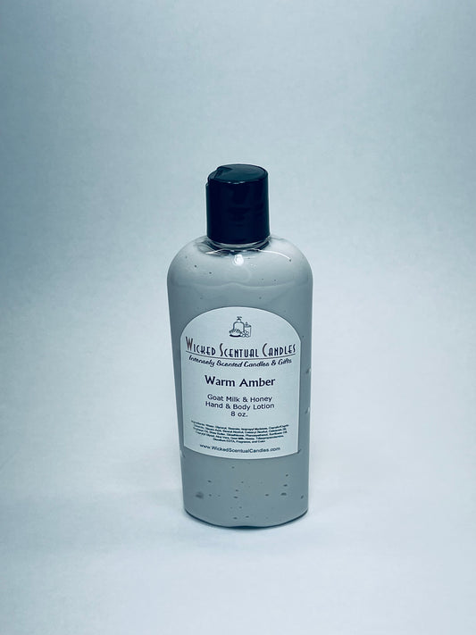Warm Amber Goat Milk & Honey Lotion