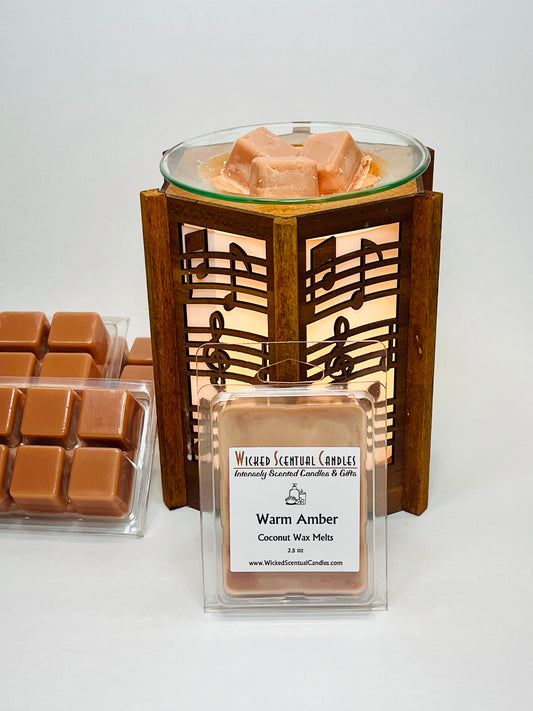 Warm Amber Wax Melt