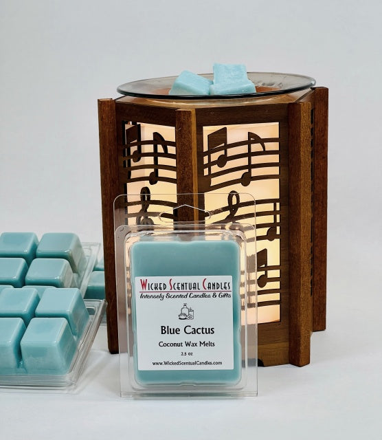 Blue Cactus Wax Melt