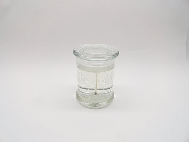 Candy Cane Gel Candle