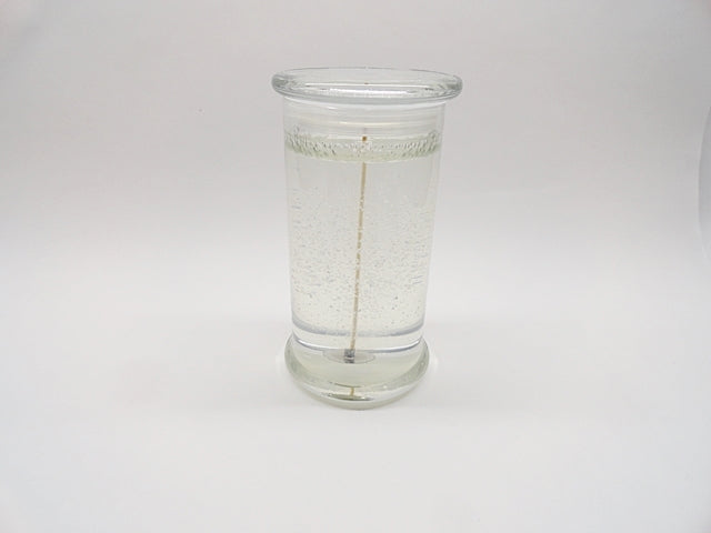 Candy Cane Gel Candle