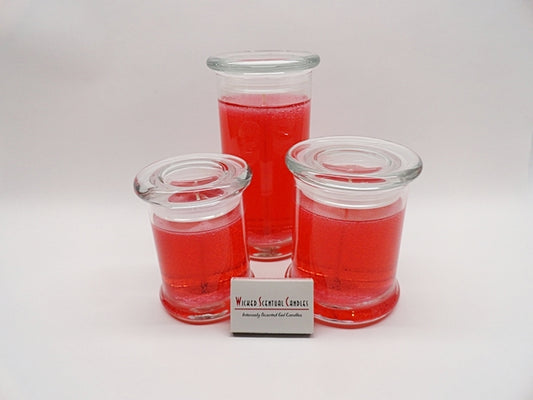 Red Apples Gel Candle