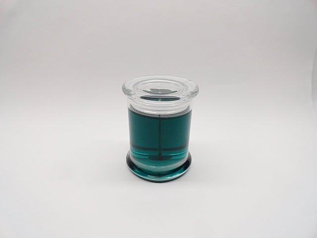Blue Cactus Gel Candle