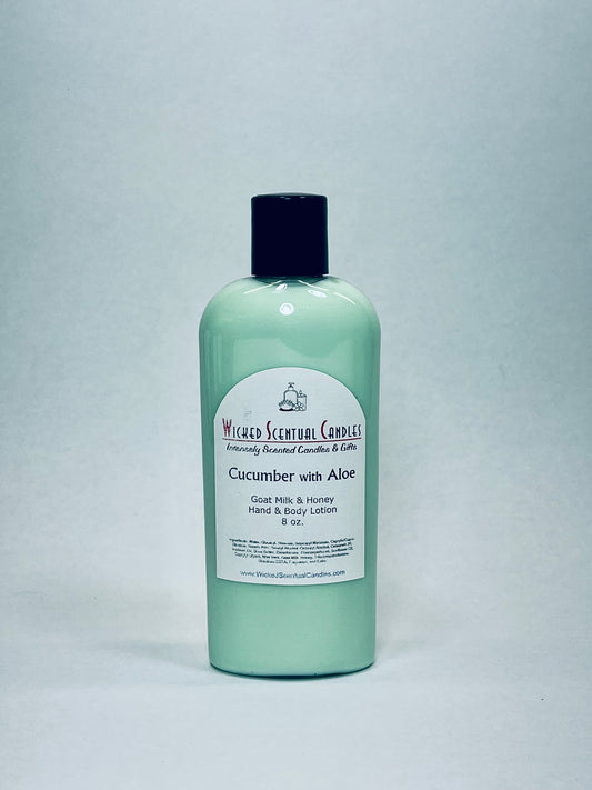 Cucumber with Aloe Goat Milk & Honey Lotion