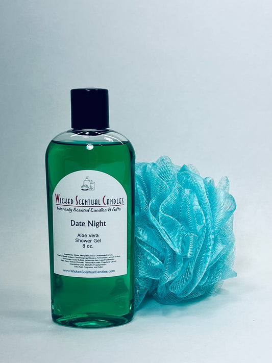 Date Night Aloe Shower Gel