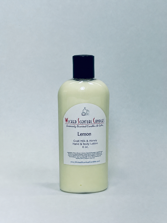 Lemon Goat Milk & Honey Lotion