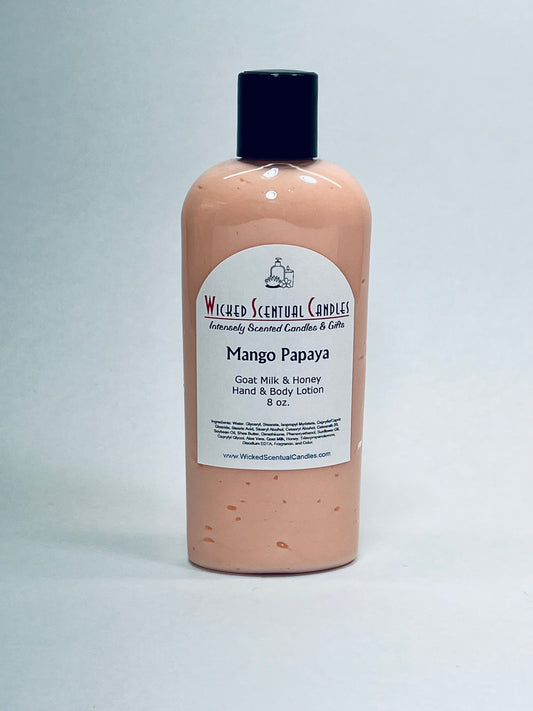 Mango Papaya Goat Milk & Honey Lotion