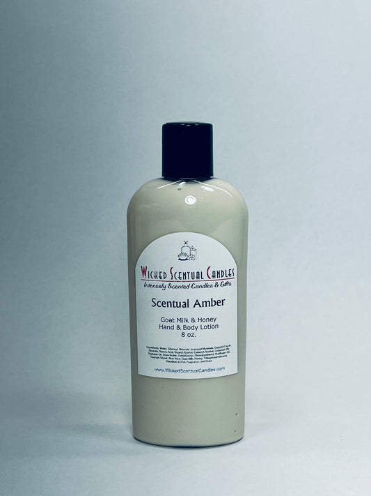 Scentual Amber Goat Milk & Honey Lotion