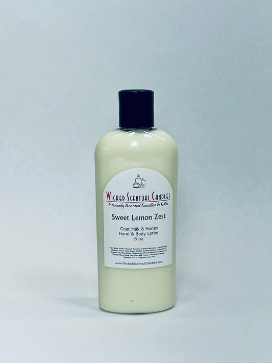 Sweet Lemon Zest Goat Milk & Honey Lotion